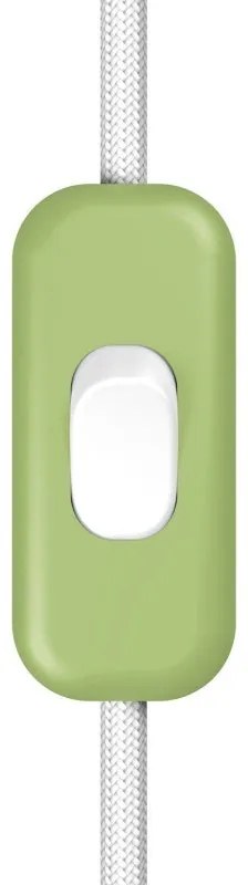 Interruptor unipolar em linha Creative Switch verde suave