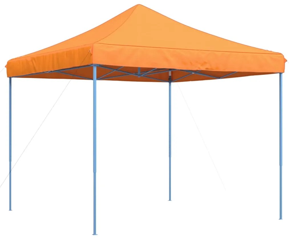 Tenda para festas pop-up dobrável 292x292x315 cm laranja