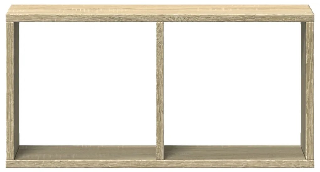 Armário de parede 60x16x30 cm derivados madeira carvalho sonoma