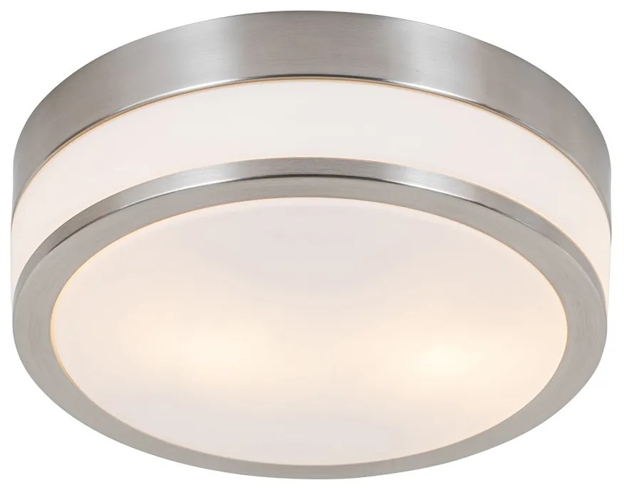 Candeeiro de teto exterior moderno em aço 28 cm IP44 - Flavi Moderno