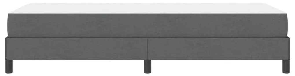 Cama Box Outros Cinzento escuro 90 x 190 cm tecido