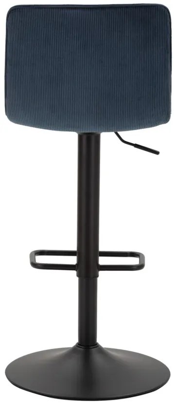 CONJUNTO DE 2 BANCOS DE BAR 43X49,5X85,5-107 (ASSENTO CM 61-82,5 CM) AZUL