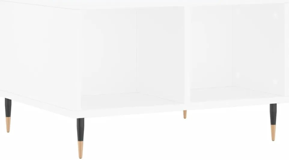 Mesa de centro 60x50x36,5 cm derivados de madeira branco
