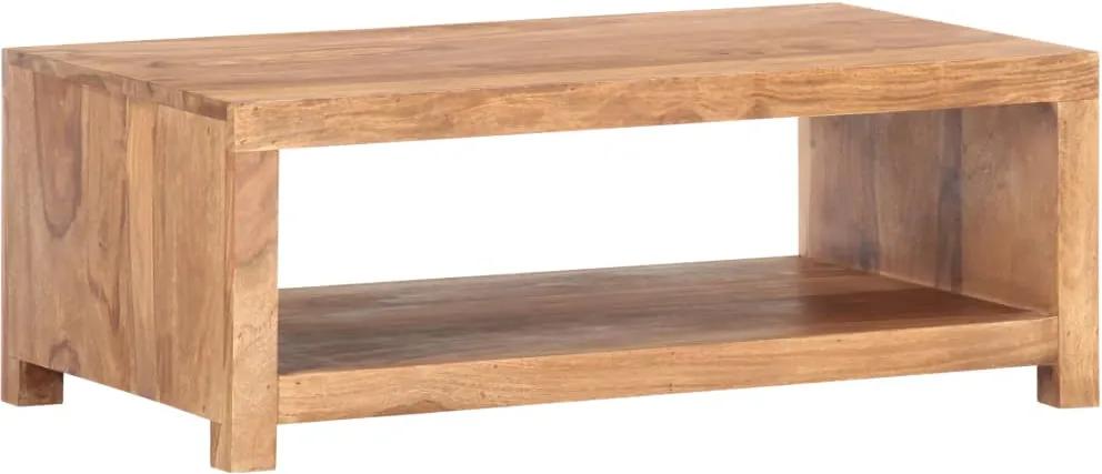 Mesa de centro 80x45x30 cm madeira de sheesham maciça