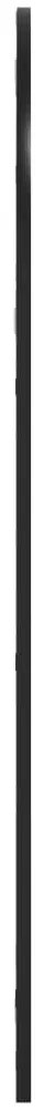 Espelho de parede arqueado 60x110 cm ferro preto