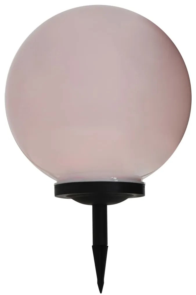 vidaXL Candeeiro solar de exterior LED esférico 40 cm RGB