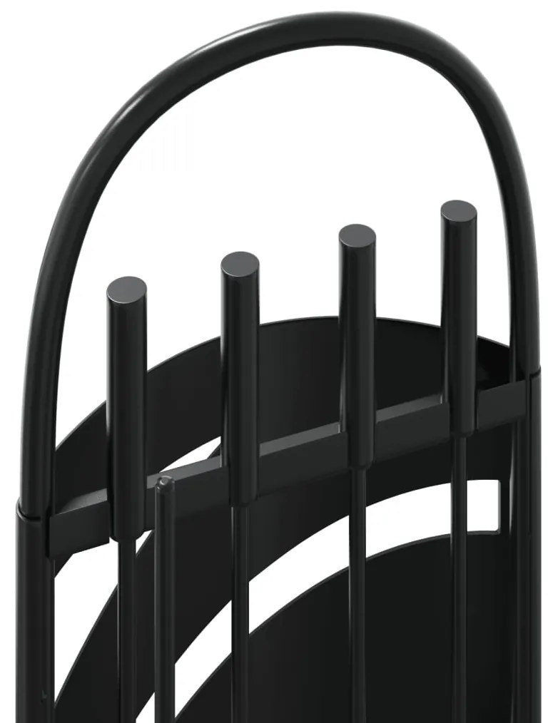 Conjunto de ferramentas para lareira 5 pcs 23x15x66 cm aço