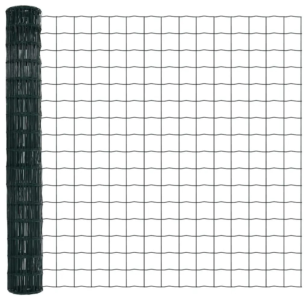 Cerca Euro Verde 1.6x10m Aço