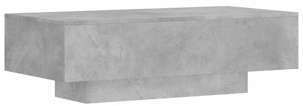 Mesa de centro 100x49,5x31cm derivados de madeira cinza cimento