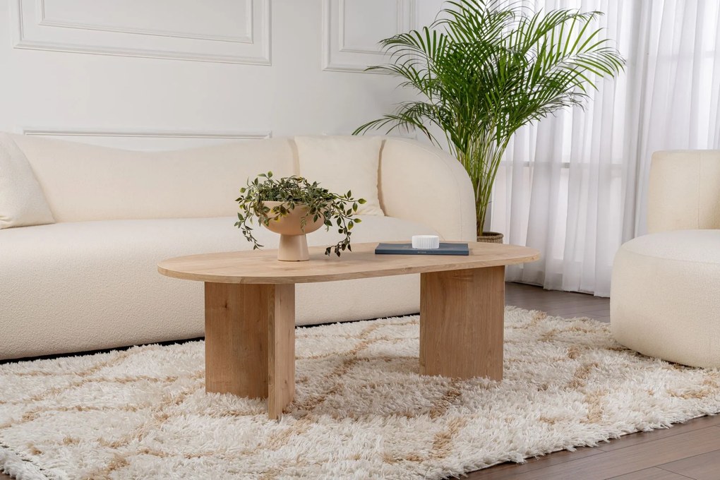 Mesa de Centro Sable – Carvalho Safira – 119x40x60 cm
