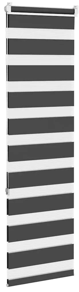 Cortina de zebra 50x150 cm largura do tecido 45,9 cm poliéster