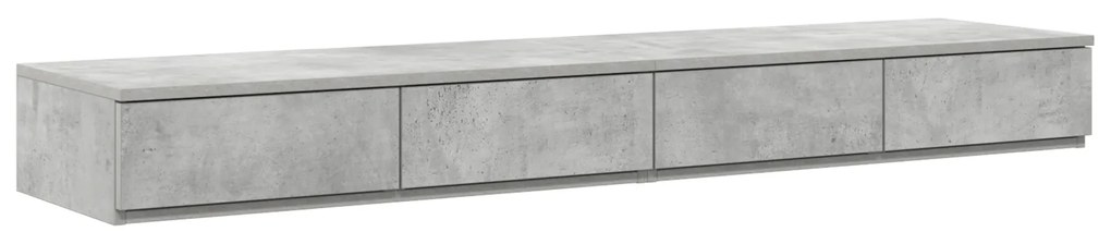 Estrado de Cama Cinza Concreto 150x200 cm