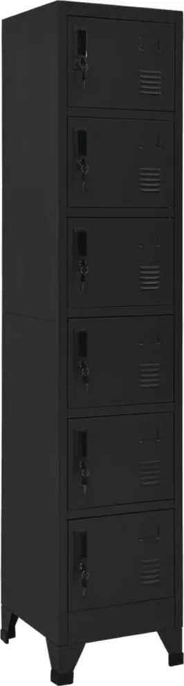 Cacifo 38x40x180 cm aço preto