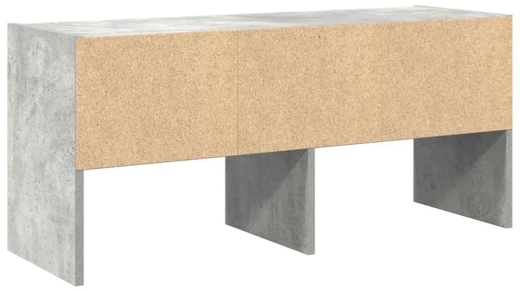 Sapateira empilháveis 89,5x30x40 cm cinzento cimento