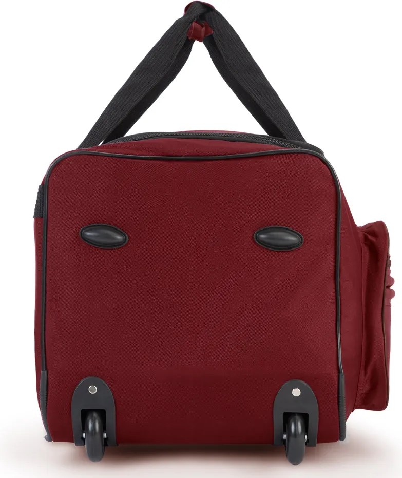 Mala de viagem com rodas e capacidade de 85L, 70 x 36 x 34 cm Vermelho