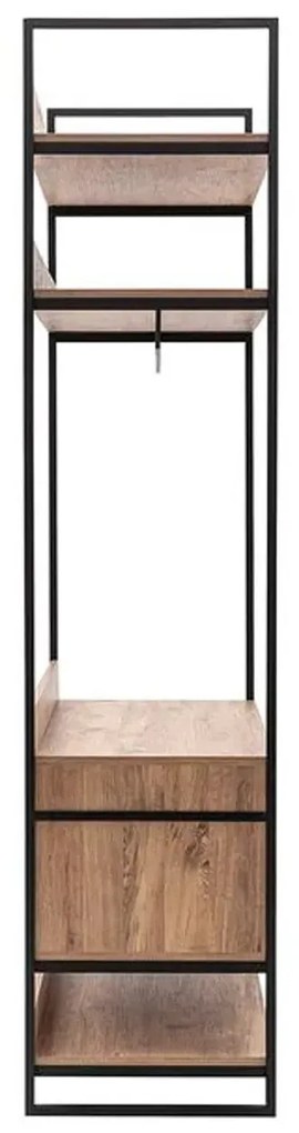 Guarda-roupa Dynamic – Pinho Atlântico – 104x225x52 cm