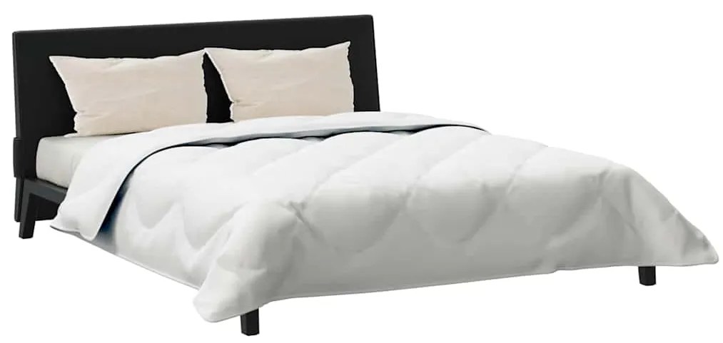 Edredão com travesseiro 3 pcs Branco 200 x 200 cm Microfibra