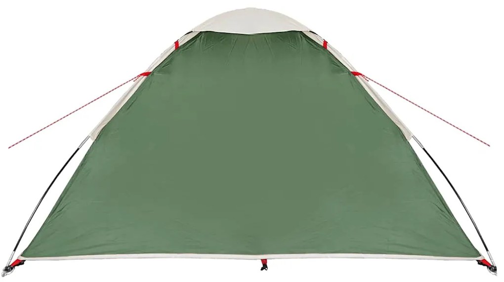 Tenda de campismo cúpula para 2 pessoas impermeável verde