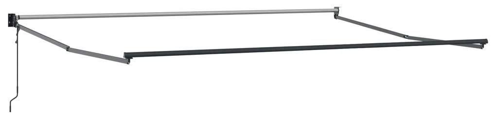 Toldo Retrátil Automático vidaXL Branco 500x300 cm