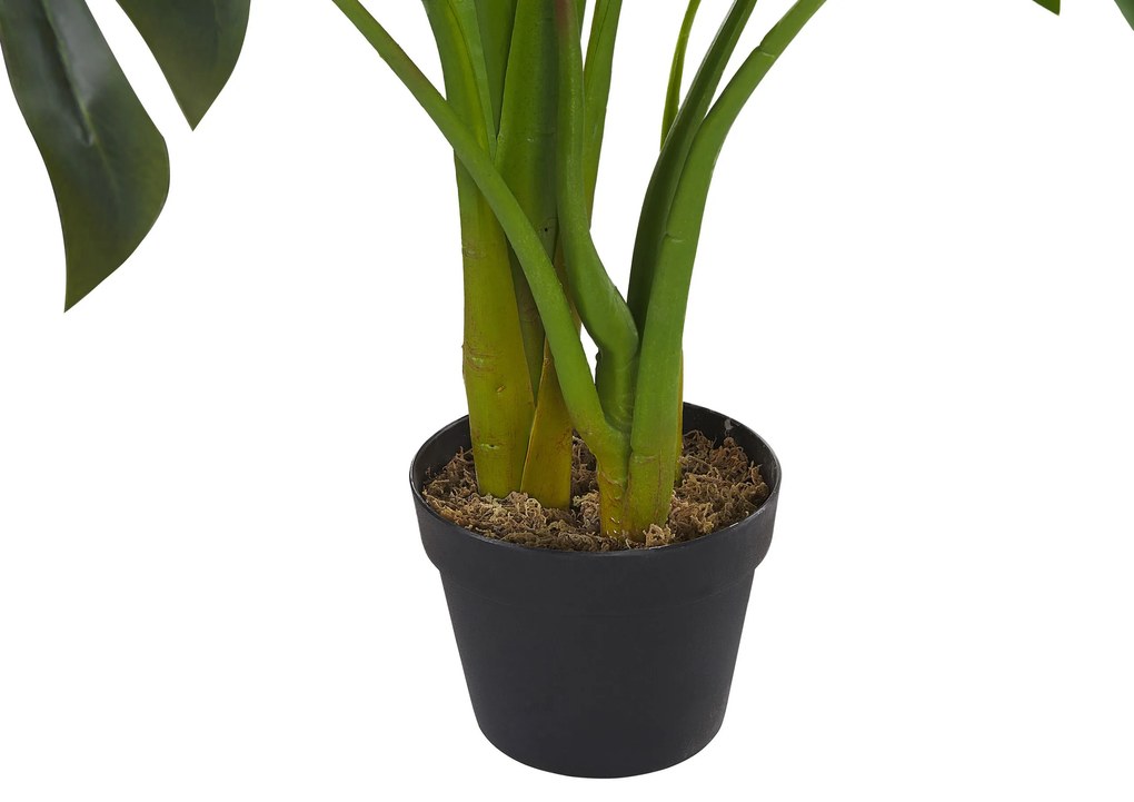 Planta artificial em vaso 113 cm MONSTERA PLANT Beliani