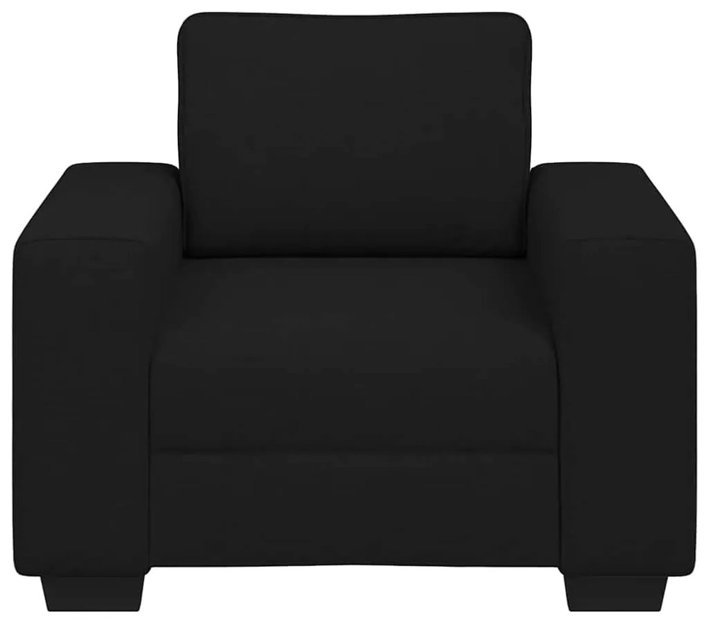 Poltrona 60 cm tecido preto