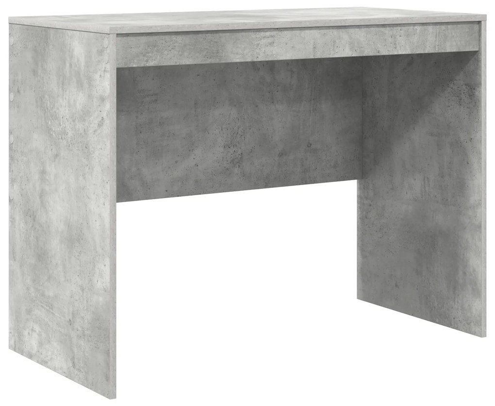 Escrivaninha Cinza-Concreto MDF 100 x 50 x 76 cm Escrivaninha