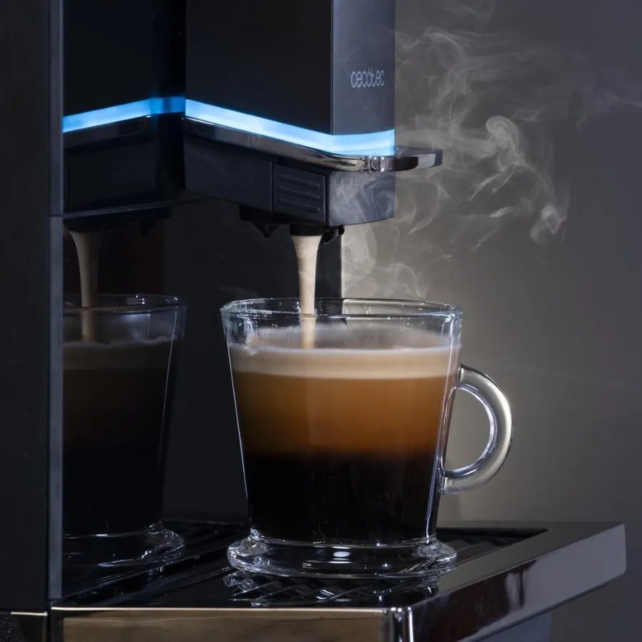 Máquina de café automática compacta Cremmaet Touch OCS com 19 bares e Thermoblock