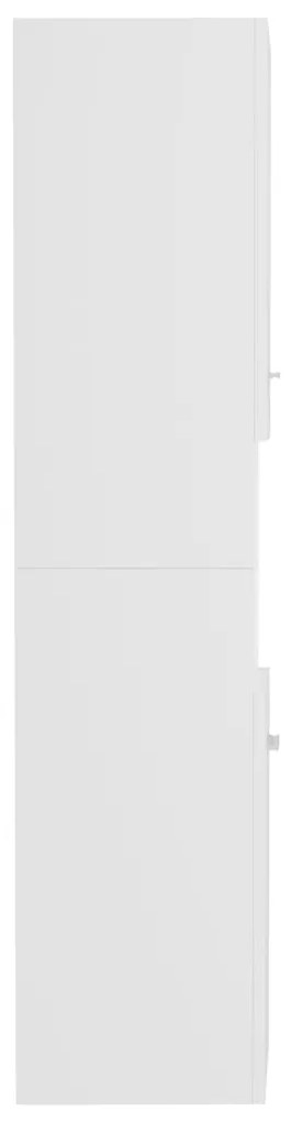 Armário de casa de banho derivados de madeira branco