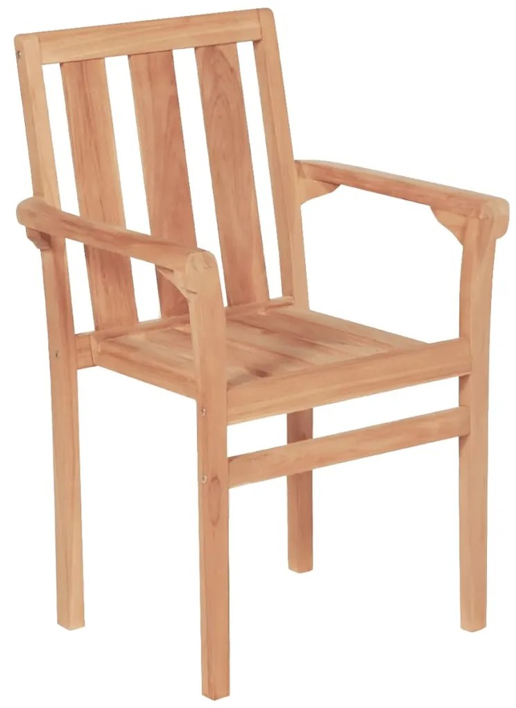 3 pcs conjunto de bistrô teca maciça
