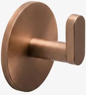 Cabide Adesivo Para Casa De Banho Em Aço Inoxidável Caldrumi Ouro Rosa Escovado - Sklum