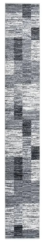 vidaXL Passadeira 60x450 cm polipropileno cinzento