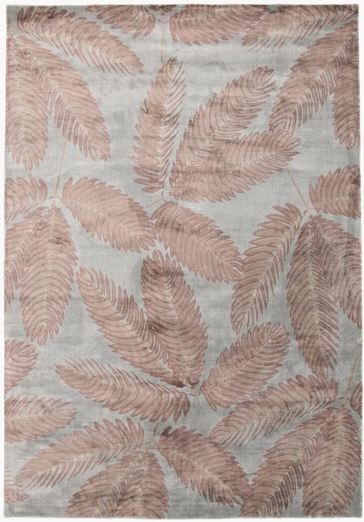 Tapete em viscose artesanal de pelo curto Ambrosia