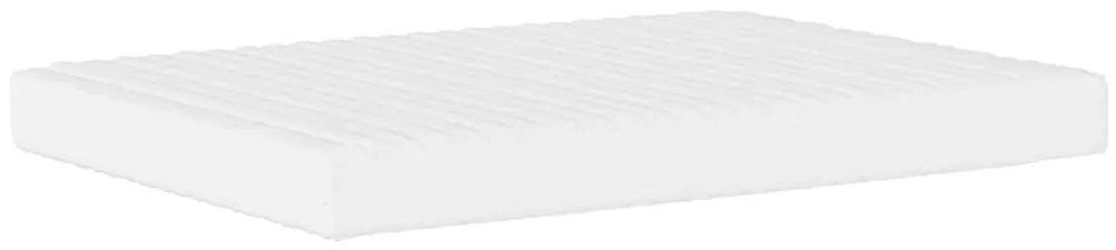 Colchão de espuma 120x210 cm dureza H2 H3 branco