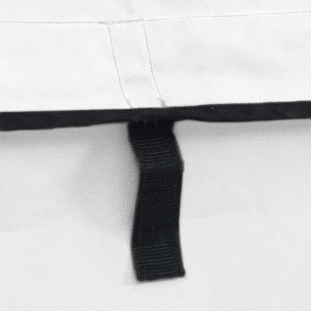 Toldo de 4 arcos Bimini c/ paredes laterais 243x(230-244)x137cm