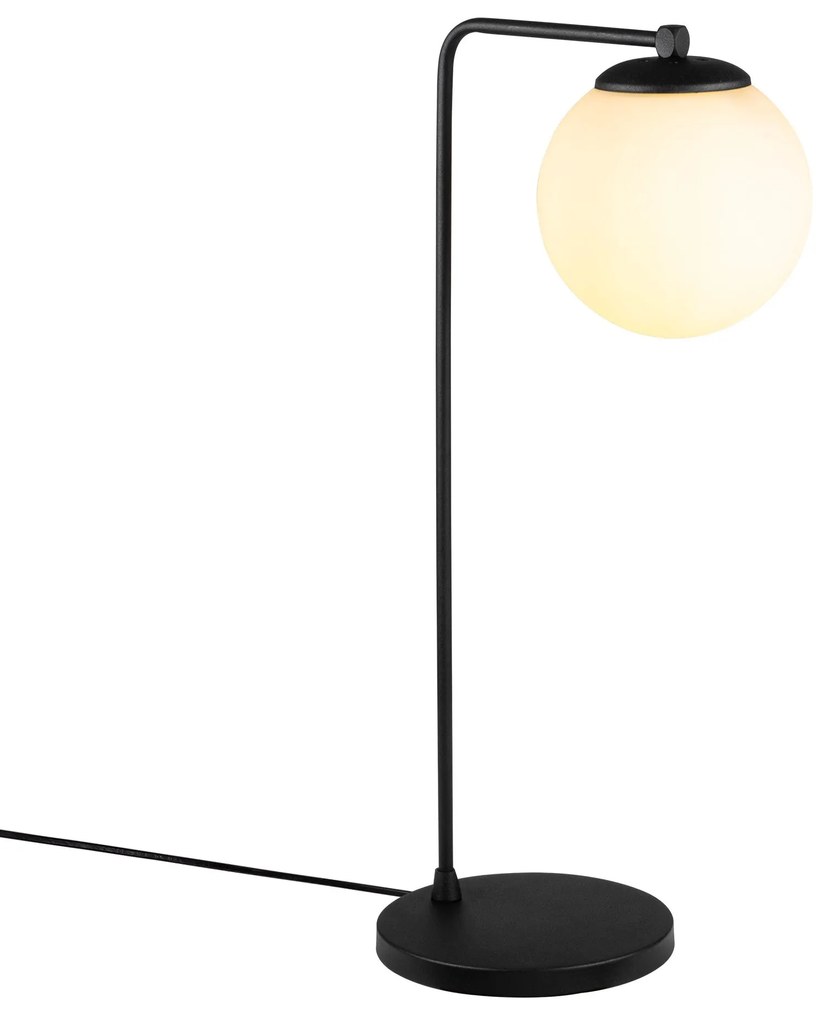 Candeeiro de Mesa Daisy – Preto – 15 x 28 cm