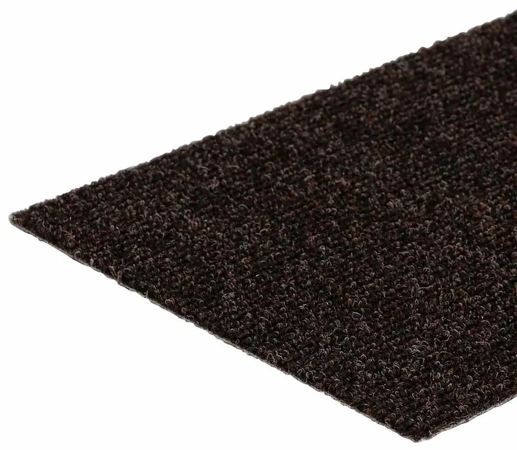 Tapetes de escada adesivos 30 pcs 76x20 cm retangular