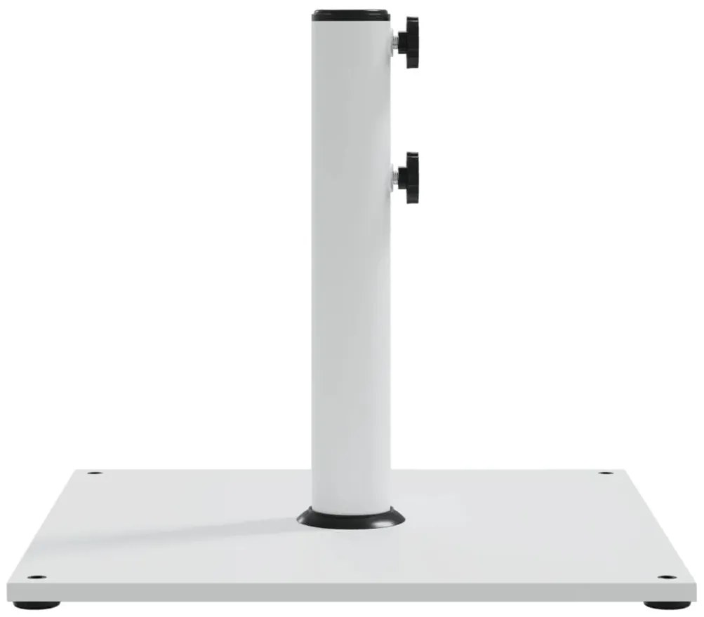 Base de guarda-sol para postes de Ø32/38/48 mm 17 kg quadrado