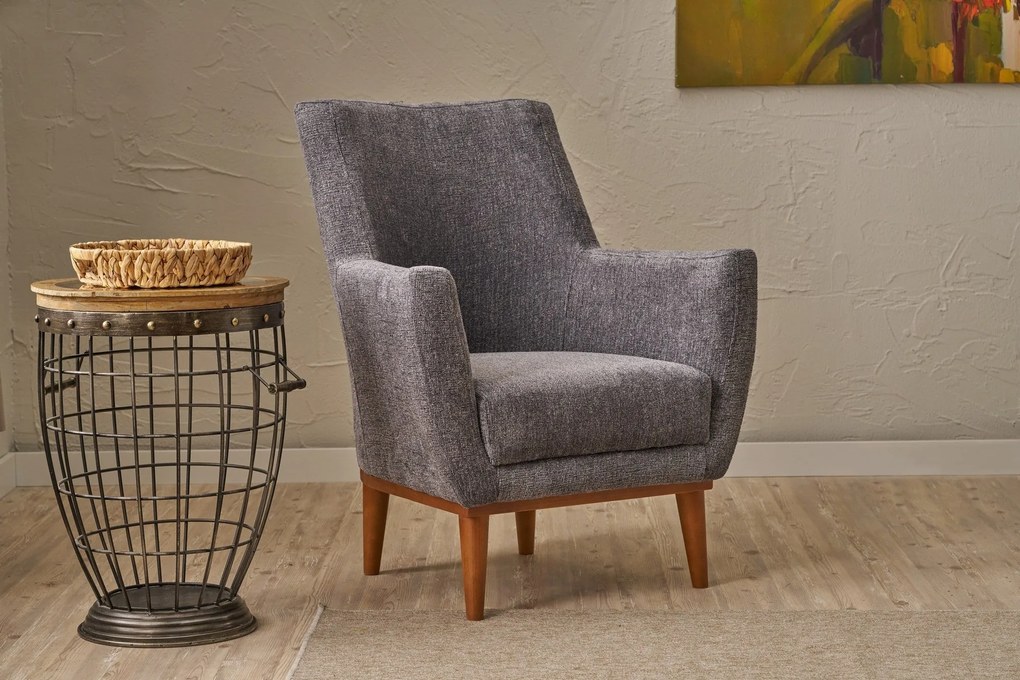 Cadeira Wing Gonca – Cinzento – 74x80x75 cm