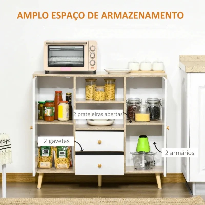 Aparador Évora de 100 cm - Design Nórdico