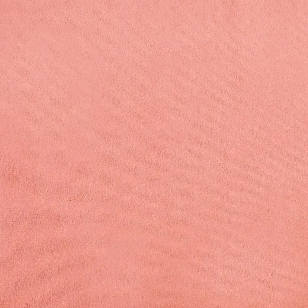 Cadeiras de jantar giratórias 6 pcs veludo rosa