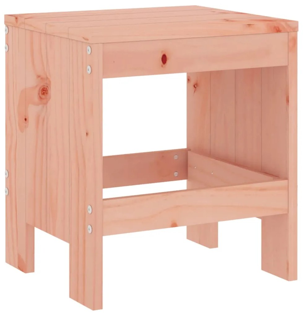 Bancos de jardim 2 pcs 40x36x45 cm madeira de douglas maciça