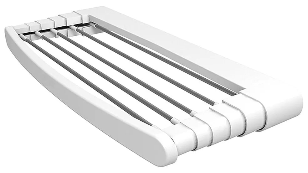 Estendal Retrátil Gimi 153791 Telepack 70 De parede Alumínio Branco Resina (70 x 30 x 6 cm) (5 m)