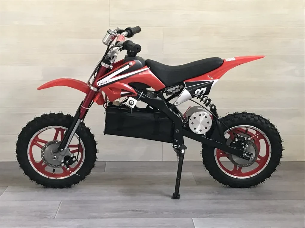 MINI MOTO PARA CRIANÇAS MINICROSS 709 GASOLINA 49CC 4.5CV LARANJA 