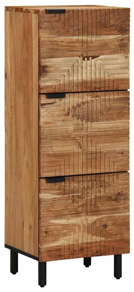 vidaXL Buffê Natural 40 x 33,5 x 110 cm Madeira Sólida de Acácia