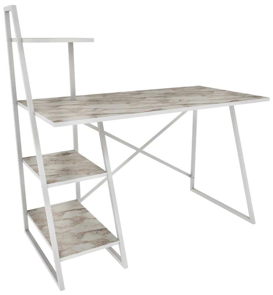Secretária Admira – Branco – 120 cm x 60 cm x 120 cm