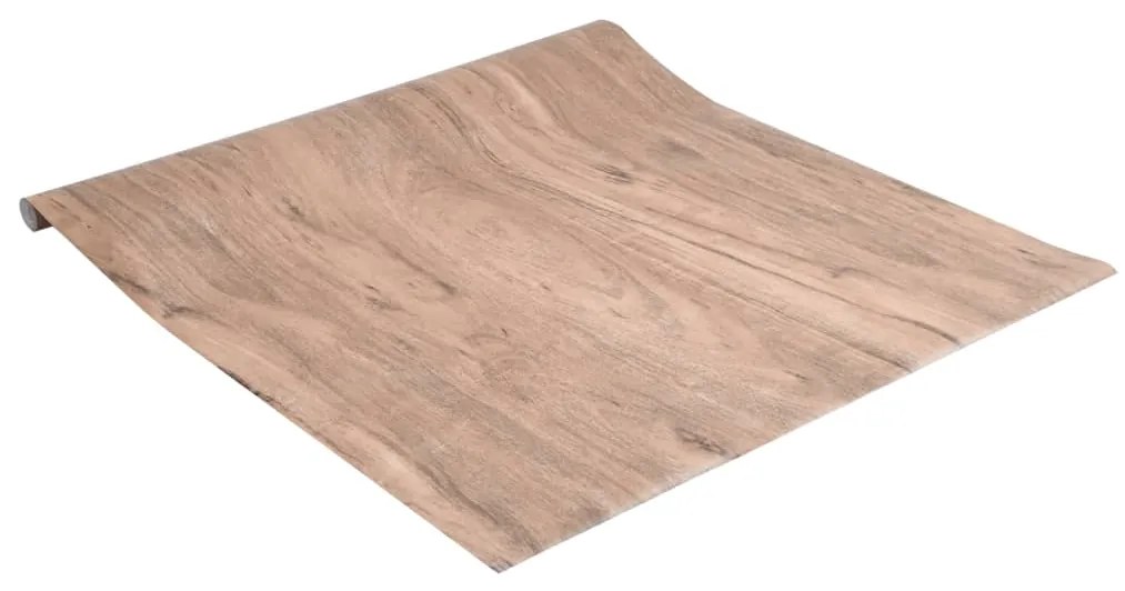 Autocolantes para móveis c/ aspeto de madeira 90x500 cm PVC