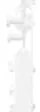 Conjunto de Porta Deslizante com Ferragens vidaXL Branco 73.5x211 cm M