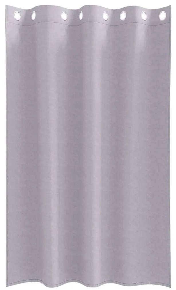 Cortinas 2 pcs Cinza Metálico 175 x 140 cm Poliéster