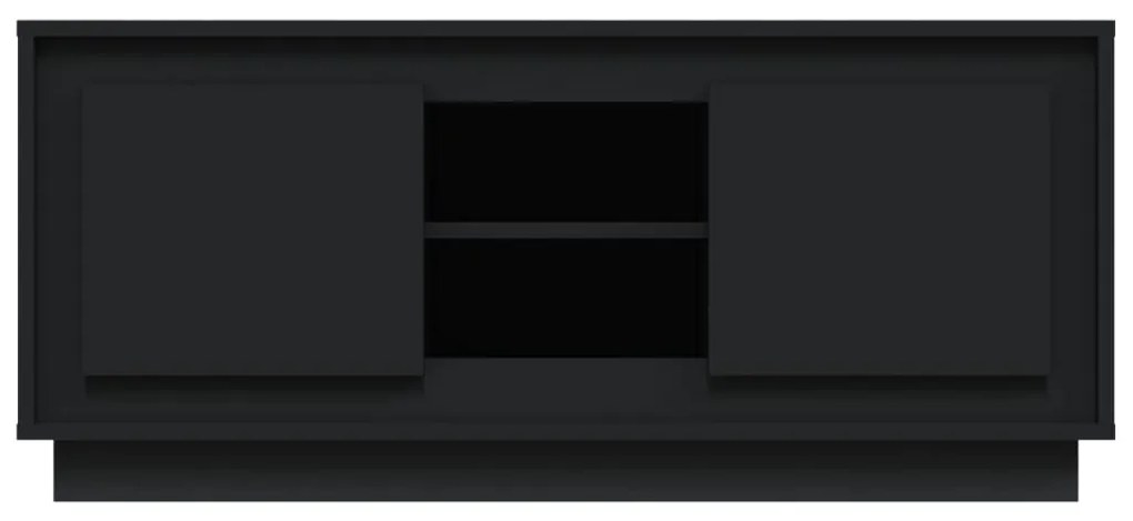 Móvel para TV 102x35x45 cm madeira processada preto