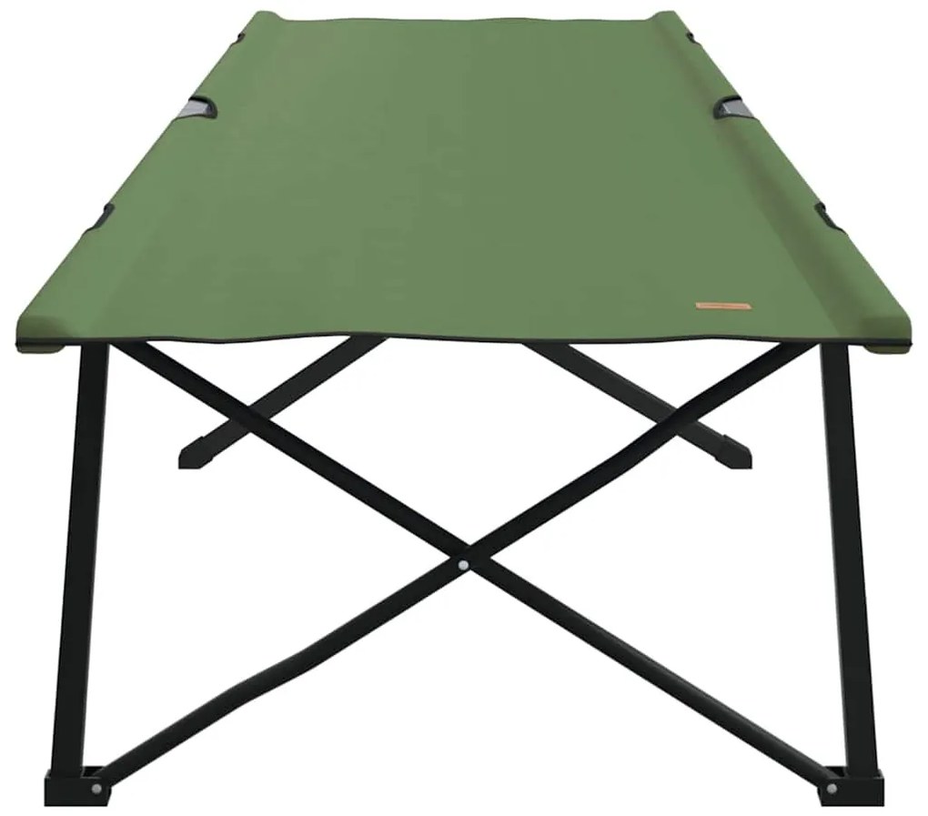 Cama de Sol Dobrável com Saco de Transporte Verde Exército 600D